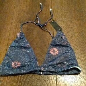 NWT Tavik Lily Triangle Swim Top Large